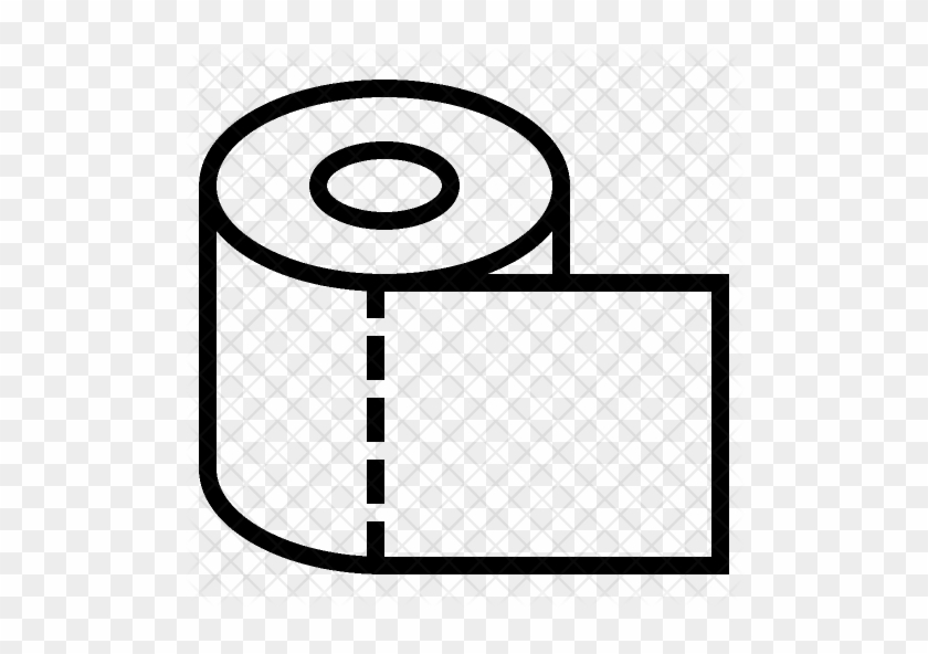 Toilet Icon - Papel Toalla Para Pintar #823402