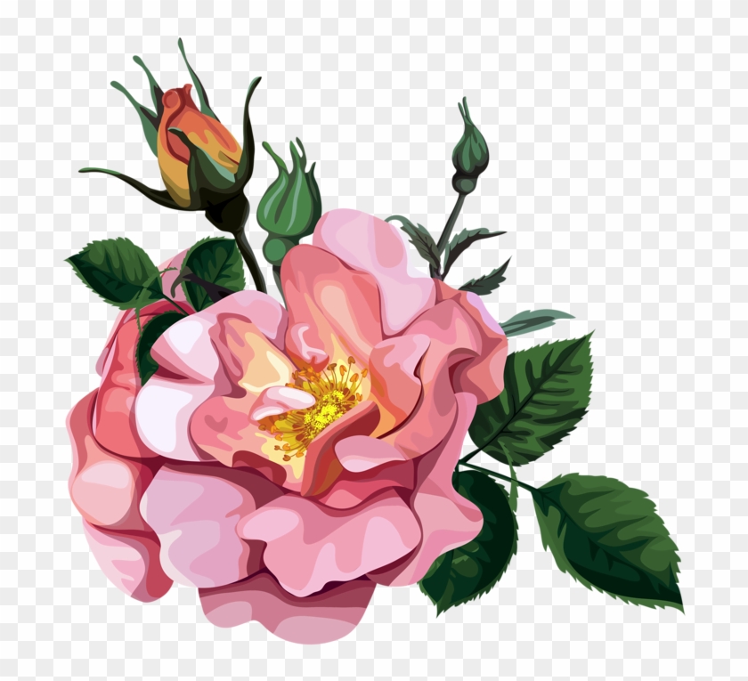 Rose Bouquet Clipart Transparent Design Patterns Studio - Software Design Pattern #823407