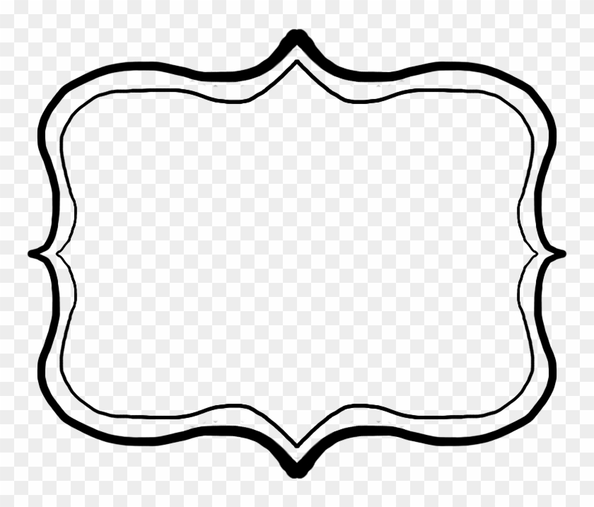 Picture Frames Clip Art - Hand Drawn Frame Png #823568