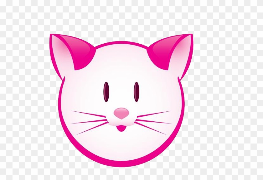 Rosa Gato Gatito Clip Art - Clip Art #823599