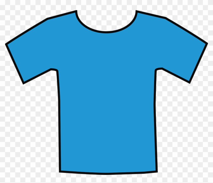 Fashion Shirt Clipart - Blue Shirt Clip Art #823715