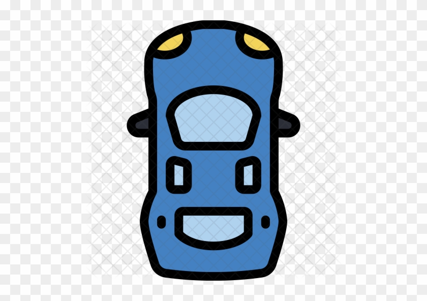 Car Topview Icon - Car Topview Icon #823907