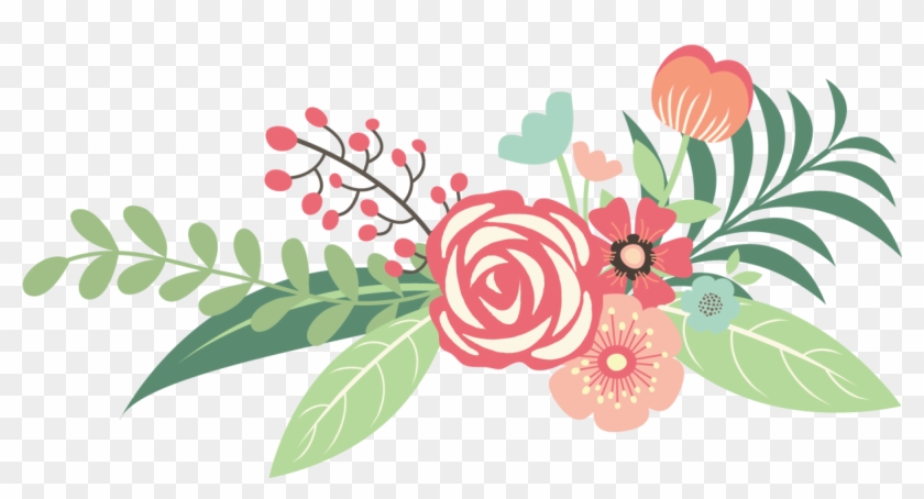 Flower Bouquet Wedding Clip Art - Wedding Flowers Png #824230