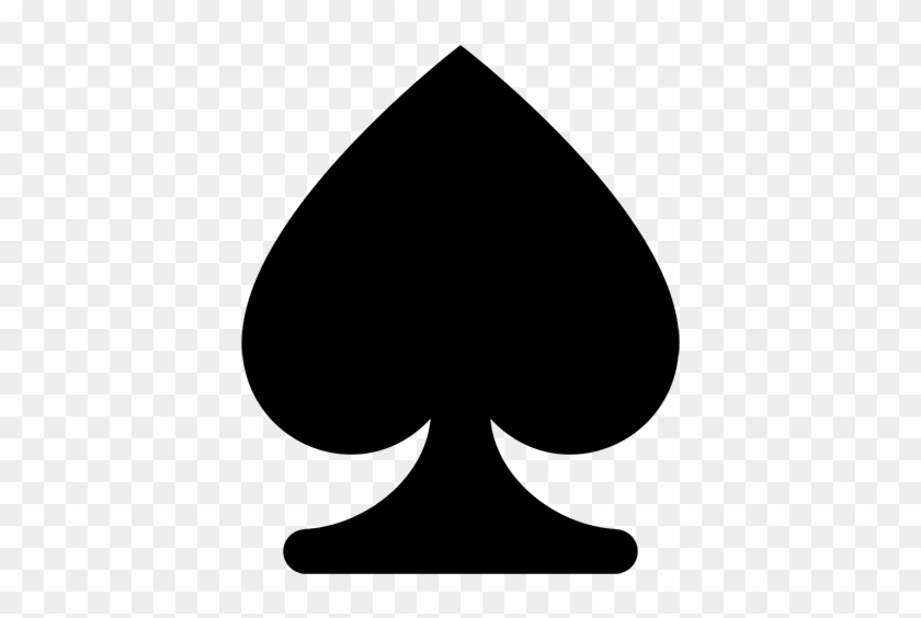Black Spade Suit Emoji - Emoji Pik #824315