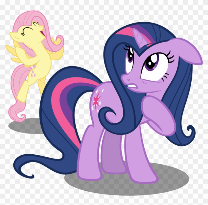 Flutterized By Austiniousi On Deviantart - My Little Pony Twilight Sparkle And Fluttershy #824567