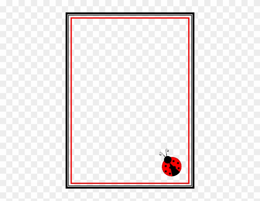 Blank Lady Bug Invitation - Ladybug Birthday Invitations Free Template #824889