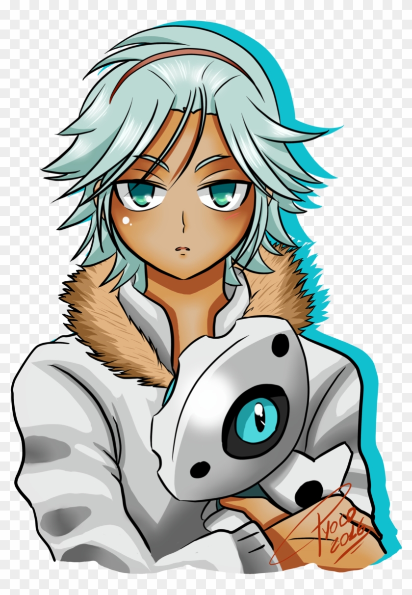 Shy Pokemon Trainer Green Images - Cartoon #825064