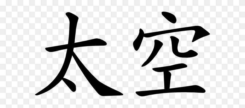 Chinese Clipart - Sun Wukong Chinese Characters #825224