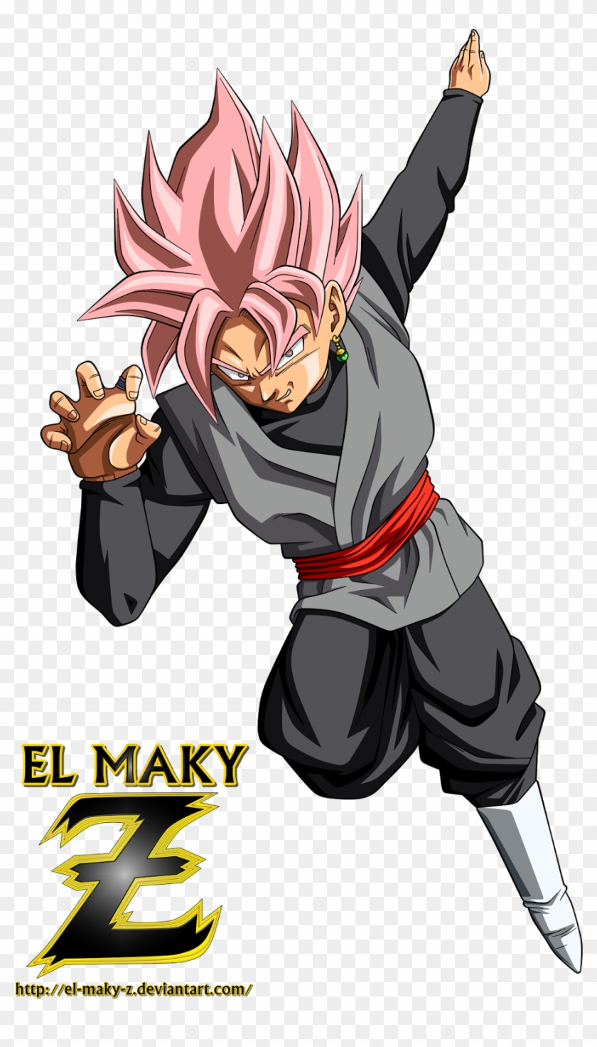 Maky Z Blog Card Black Goku Super Saiyan Rose V2 Dragon - Black Goku Ssj Dragon Ball Super #825292