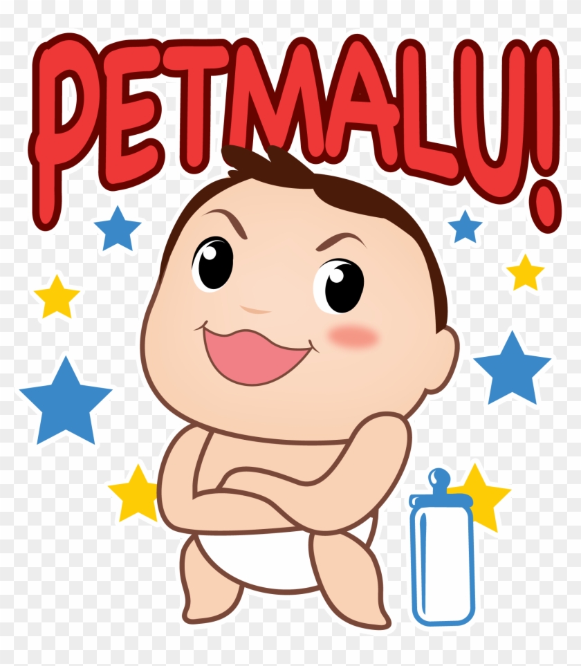 Express Your Sweetness With These Little Baby Stickers - Cartoon #825350
