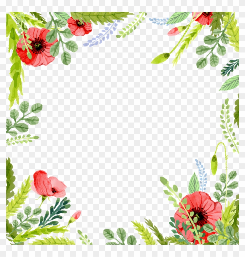 Wedding Invitation Watercolor Painting Flower - 水彩 花草 #825360