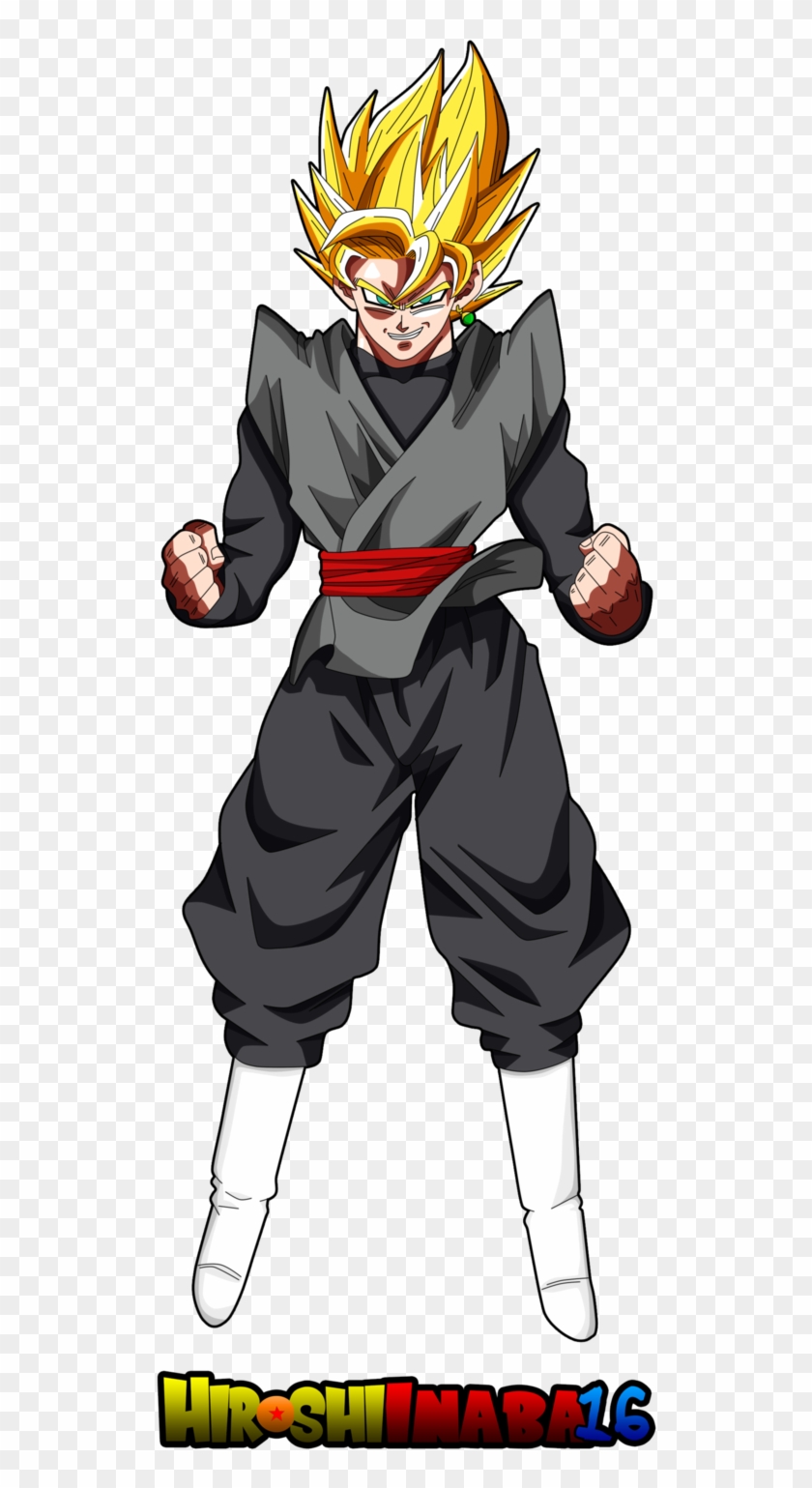Black Goku Ssj Render By Hiroshiianabamodder - Black Goku Ssj Png #825387