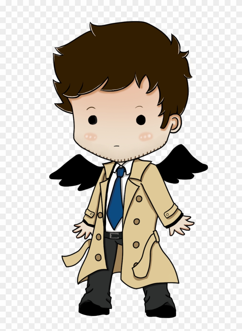 Chibi Castiel By Freakingzebra Chibi Castiel By Freakingzebra - Chibi Castiel Supernatural Drawing #825482