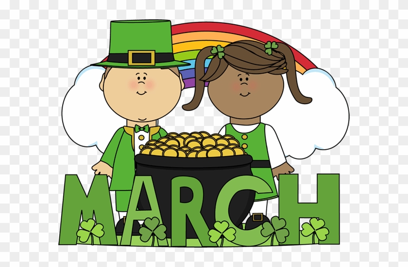 March Clip Art - March St Patrick's Day #825503