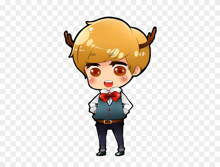 Luhan Chibi By Misunderstoodpotato - Exo Kai Transparent Chibi #825586