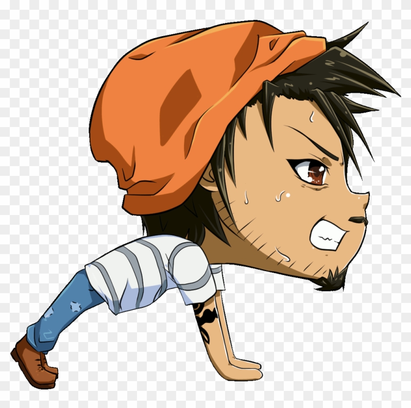 Chibi Flaav Pushups Animated Gif Faster Version By - Push Ups Animated Gif #825611