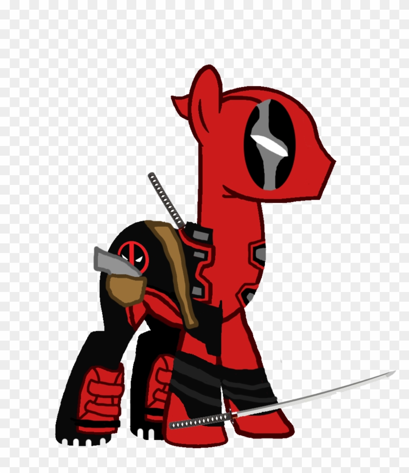 Deadpool As A Pony By Motownwarrior01 Deadpool As A - Deadpool As A Pony #825738