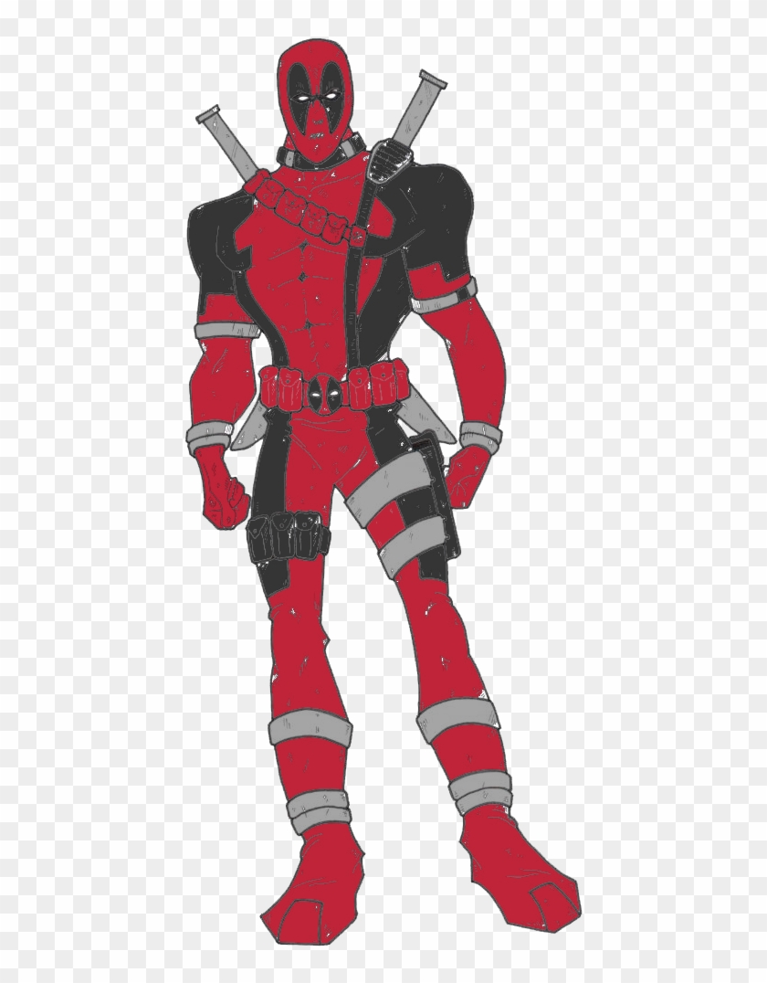 X-men Evolution Style Drawings - X Men Evolution Deadpool #825933