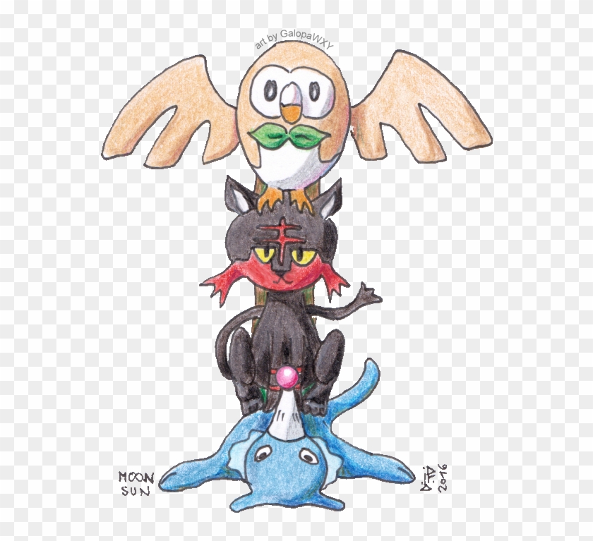 Pokemon Sun And Moon Totem By Galopawxy - Pokemon Sun Totem Pokemon #826001