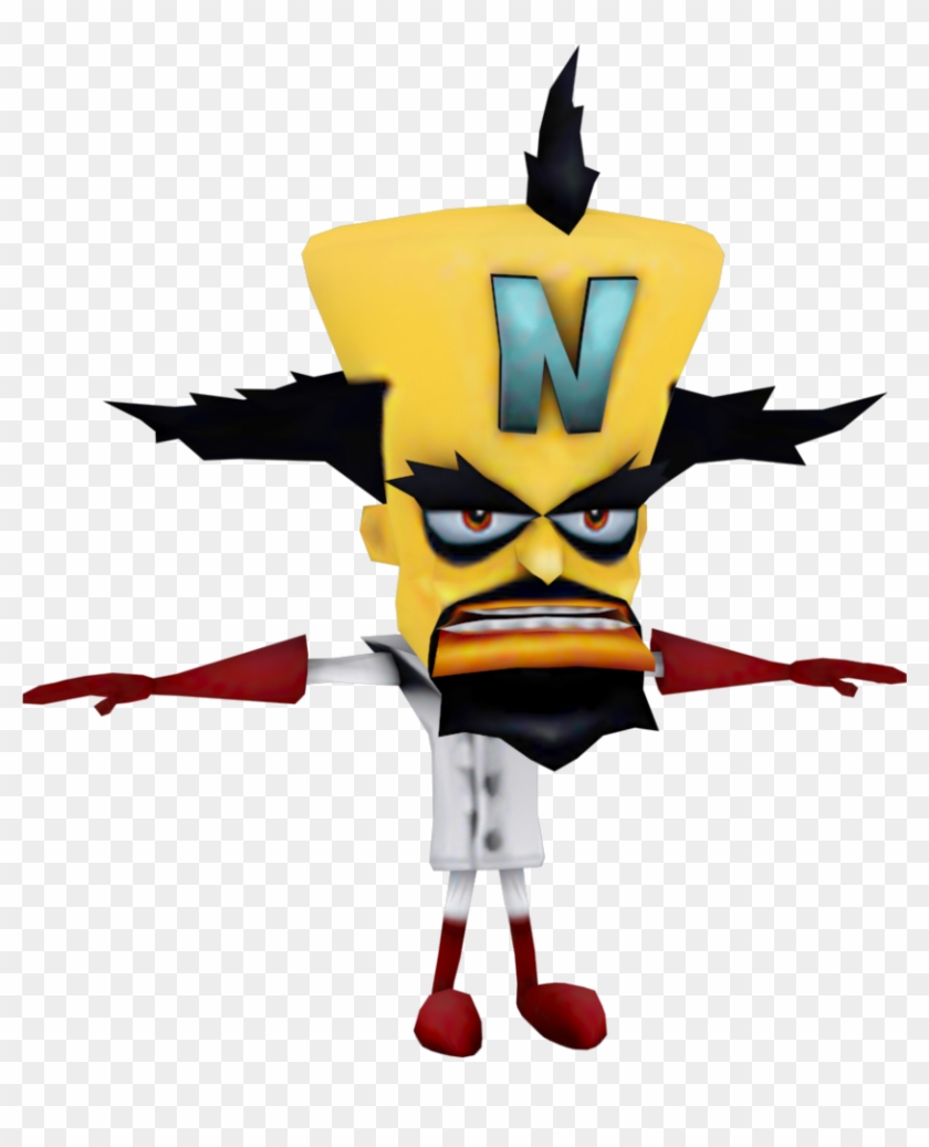 Cortex Model By Crasharki - Crash Nitro Kart Doctor Neo Cortex #826050