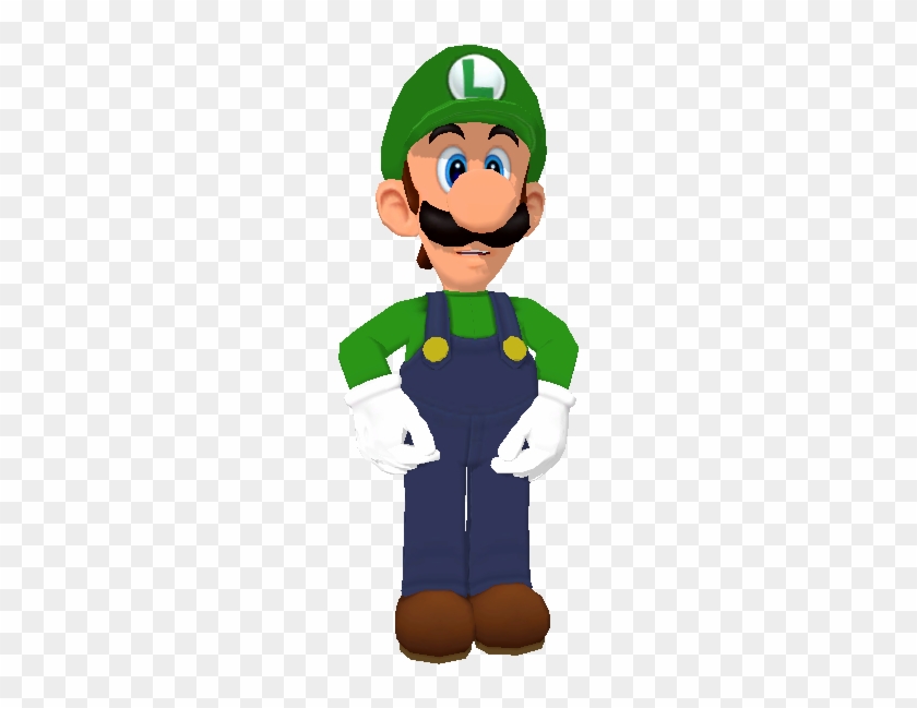 Mario Party 9 Luigi For Mmd ( Dl) By Sticklover4 - Mario Party 4 Mario Model #826056