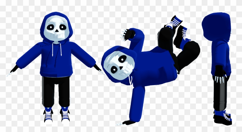 Mmd Dancetale Sans By Kittynekkyo - Mmd Model Sans Download #826074