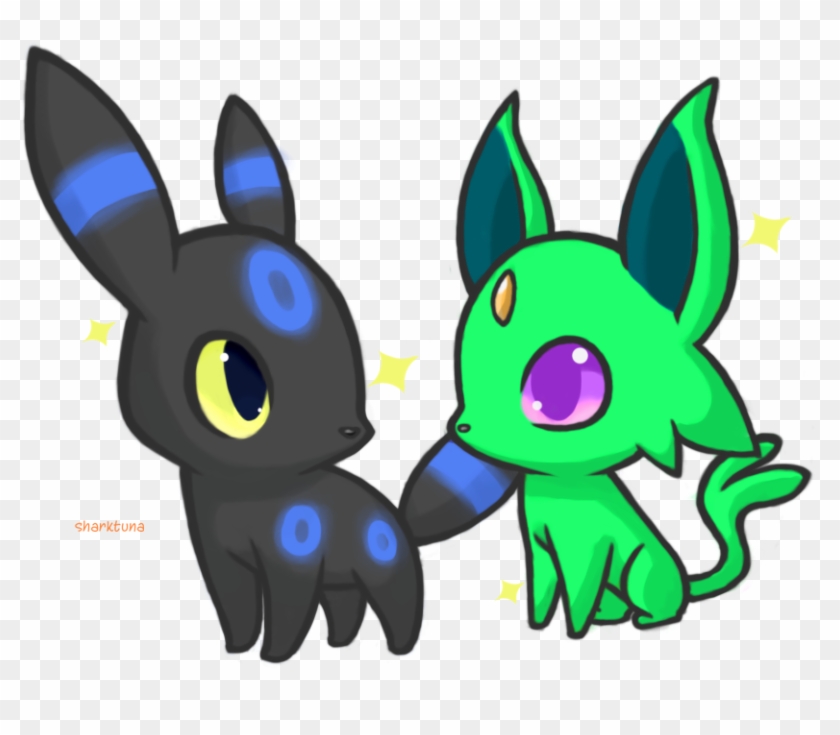 Sun And Moon By Sharktuna - Umbreon #826097