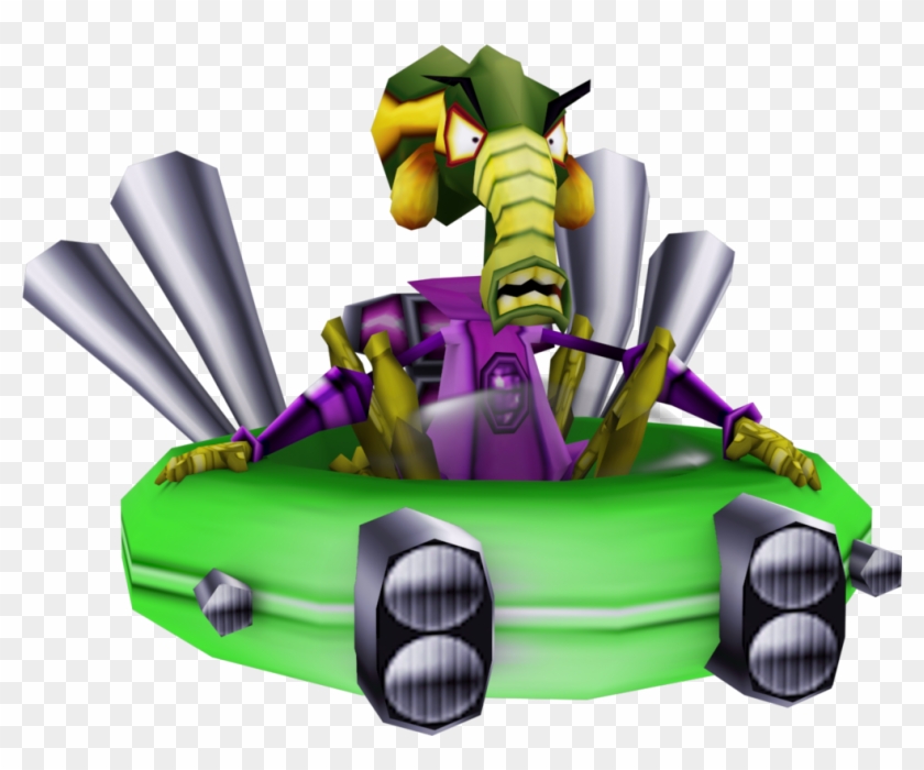 Nitros Oxide Original Model By Crasharki - Crash Team Racing #826200