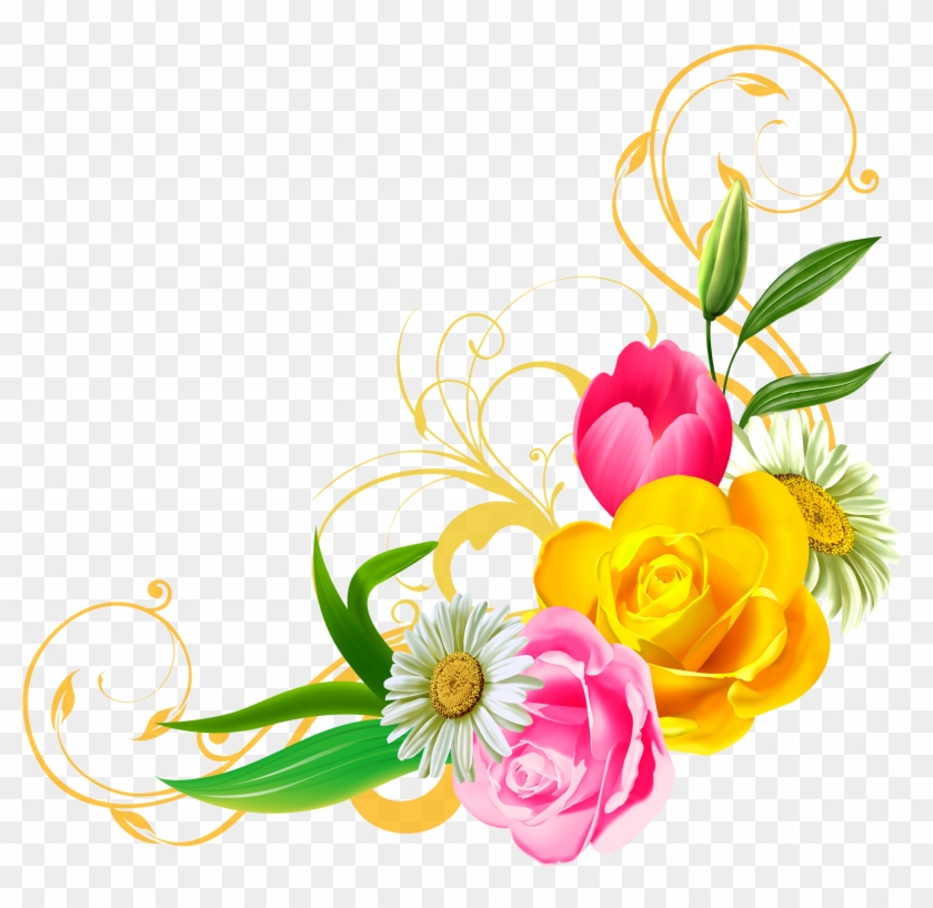 1 - Floral Png #826495
