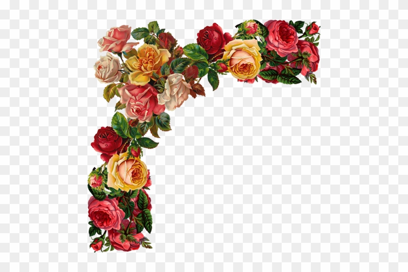 Цветочные Уголки - Molduras De Fotos Imagens Flores #826644