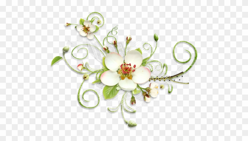 Цветочные Уголки Png - Déco Fleurs #826728