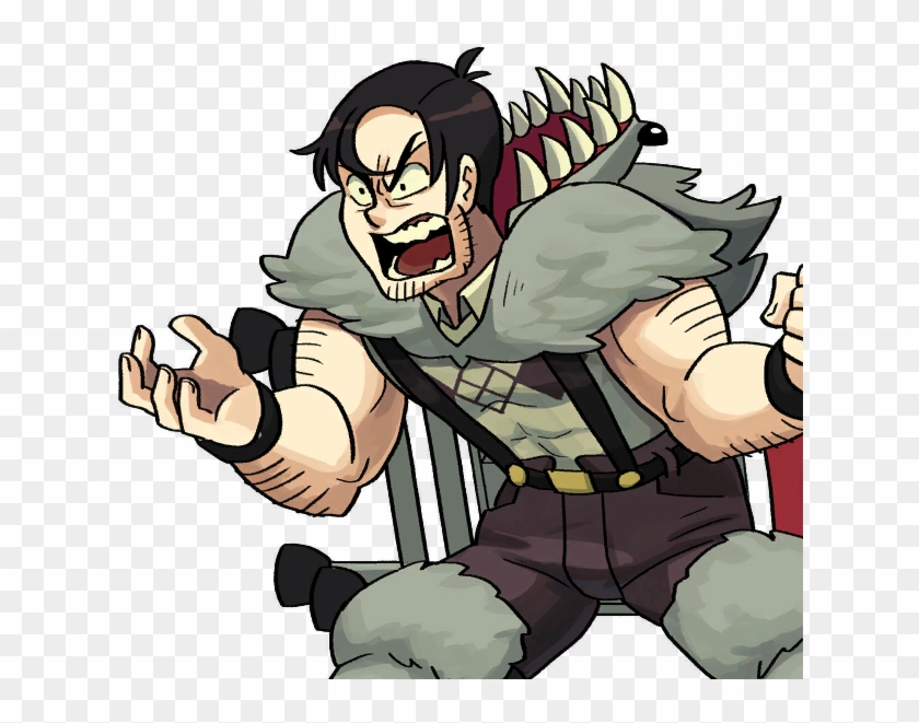 Beo Angry - Skullgirls Beowulf Png #827119
