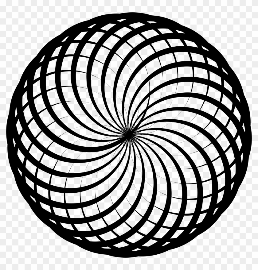 Geometric Global Design - Abstract Black And White Vector Design Png #827349