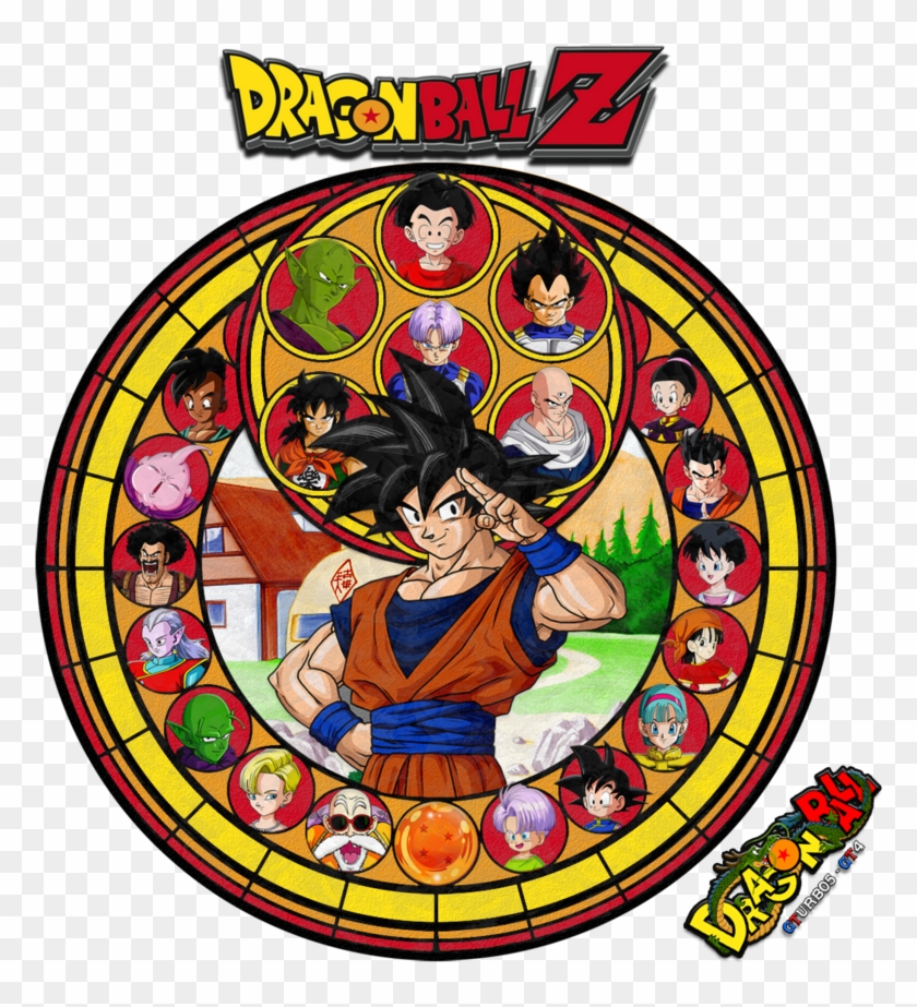 Dragon Ball Z Stained Glass - Dragon Ball Z #827772