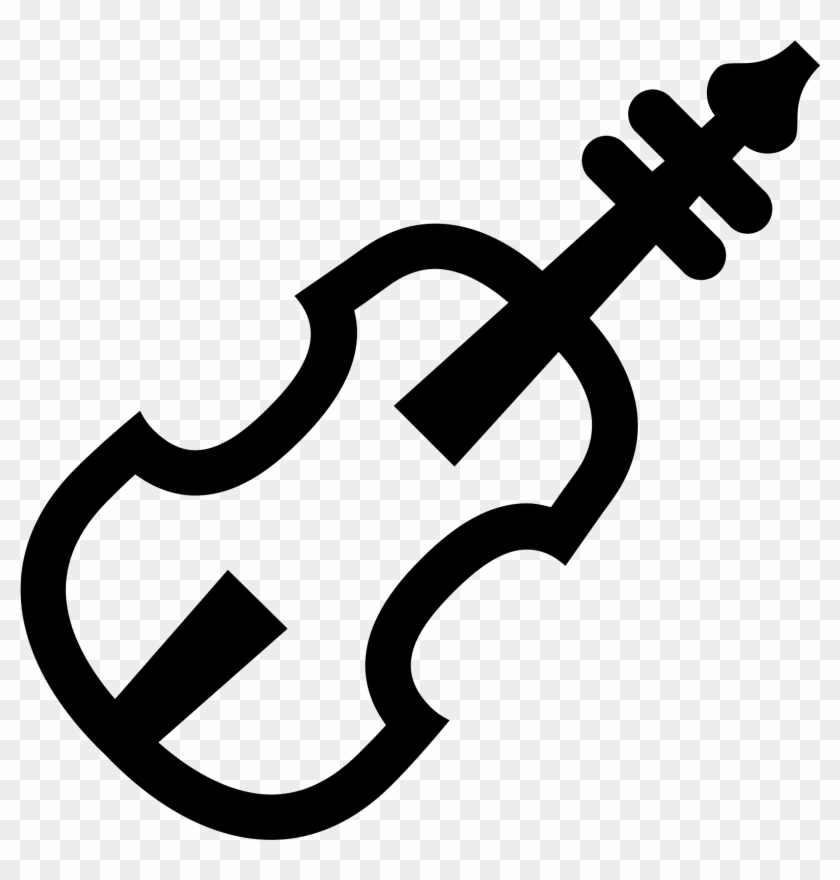 The Violin Has Strings That Allow For Playing All Down - Violin Icon #827792