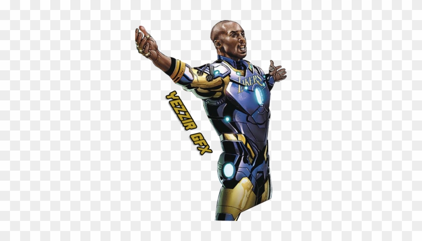 Kobe Bryant Logo Png Kobe Bryant Psd, Free Vectors - Kobe Bryant Iron Man #827963