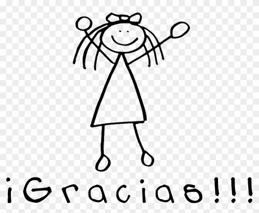 Stick Figure Drawing Female Clip Art - Girl Stick Figure Drawing #828310