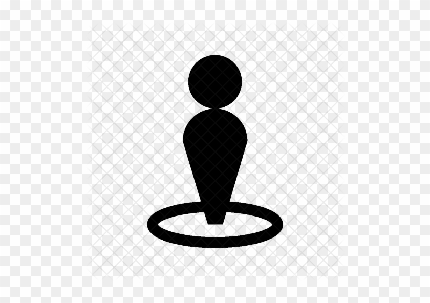 Person Icons Location - Person Map Icon Png #828521