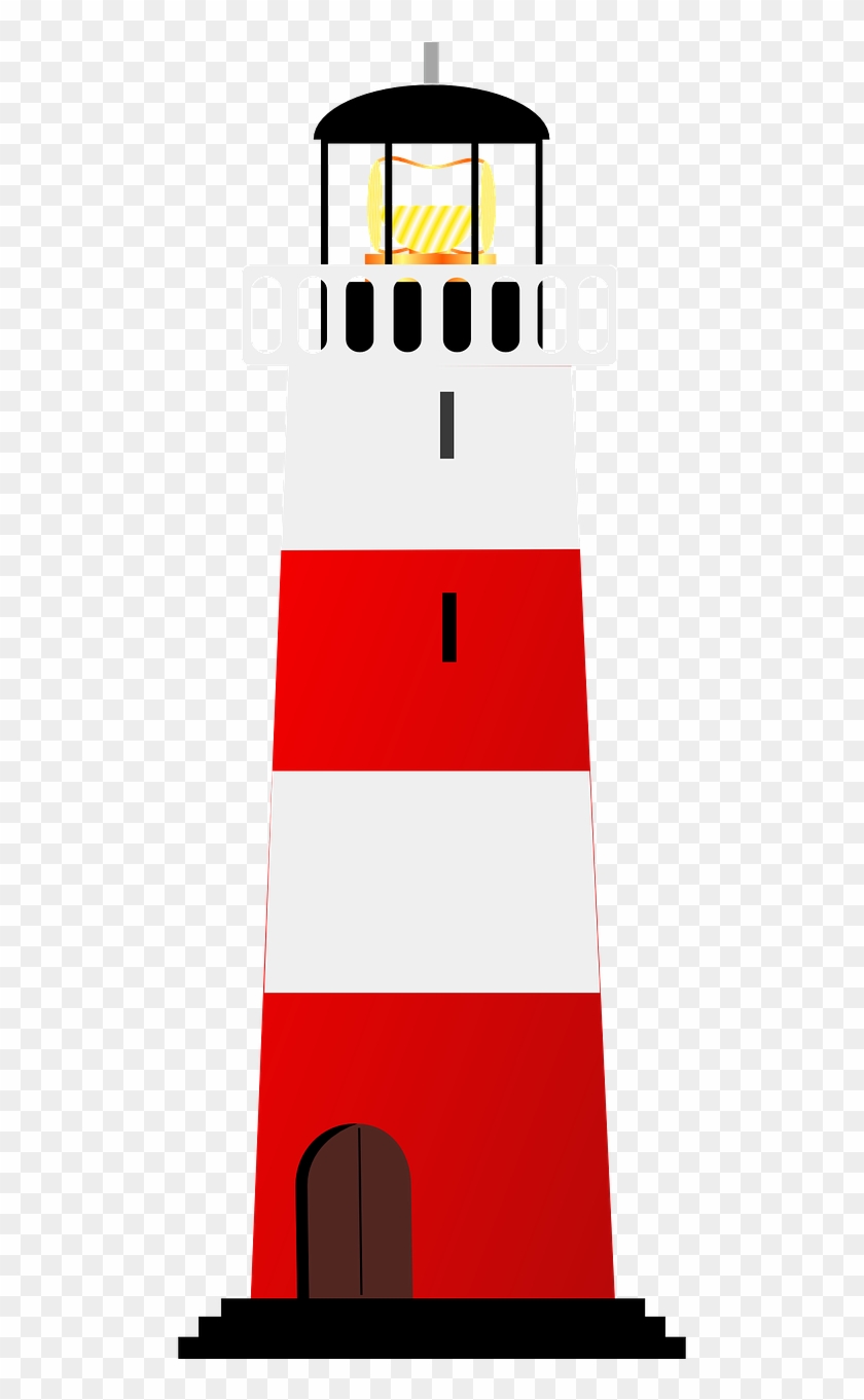 Lighthouse Sea Light Beach Png Image - Lighthouse Clip Art #828868