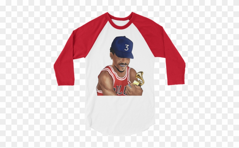 Chance Grammy 3/4 Sleeve Raglan Shirt - Hotty Toddy 3/4 Sleeve Unisex Raglan Shirt, Ole Miss #829227
