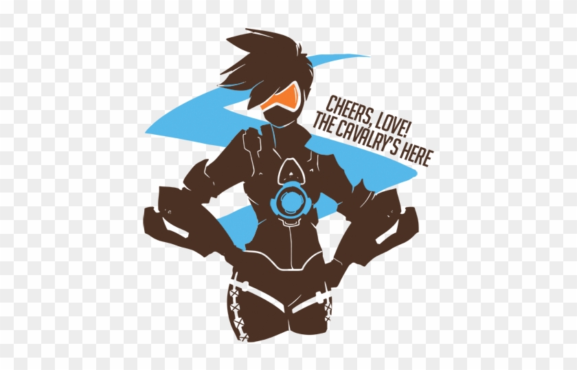 The Tracer Inspired Overwatch T Shirt Is Here - Cartoon #829309