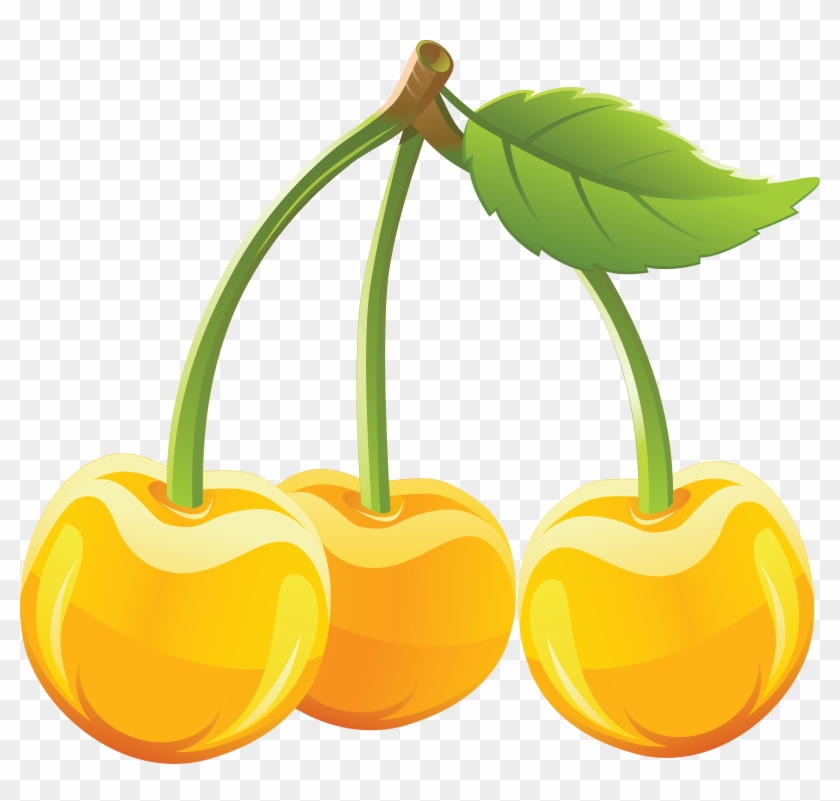 Cherry Png Image - Yellow Cherry Png #829977