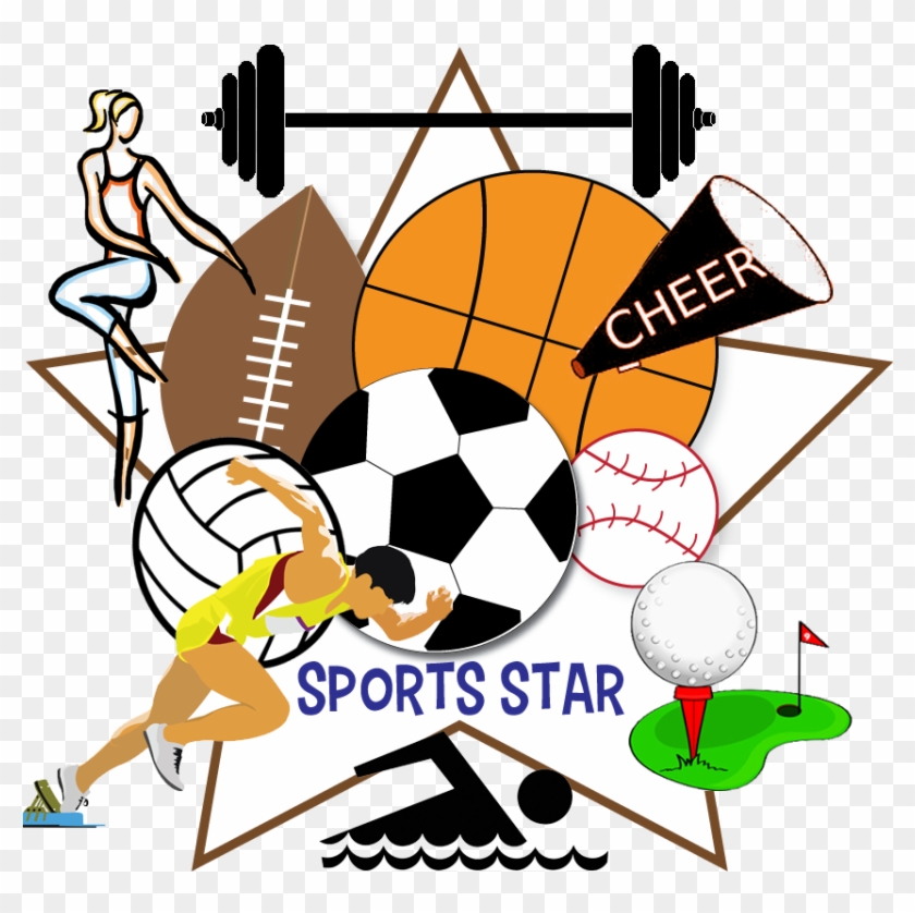 School Sport Clip - Golf Ball Clip Art #829997