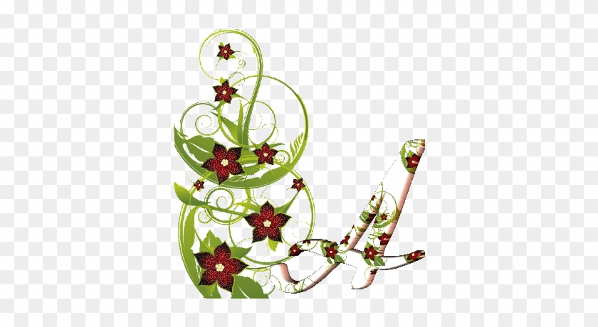 Animated Flowers Blooms Alphabet List Page - Alphabet R In Heart Wallpaper Gif #830533