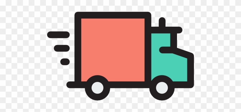 Truck Clipart Transparent Background - Cartoon Delivery Truck #830782