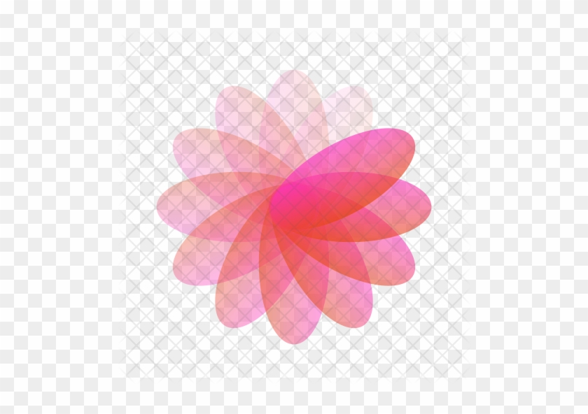 Flower Icon - Pink Flower Icon Png #830846