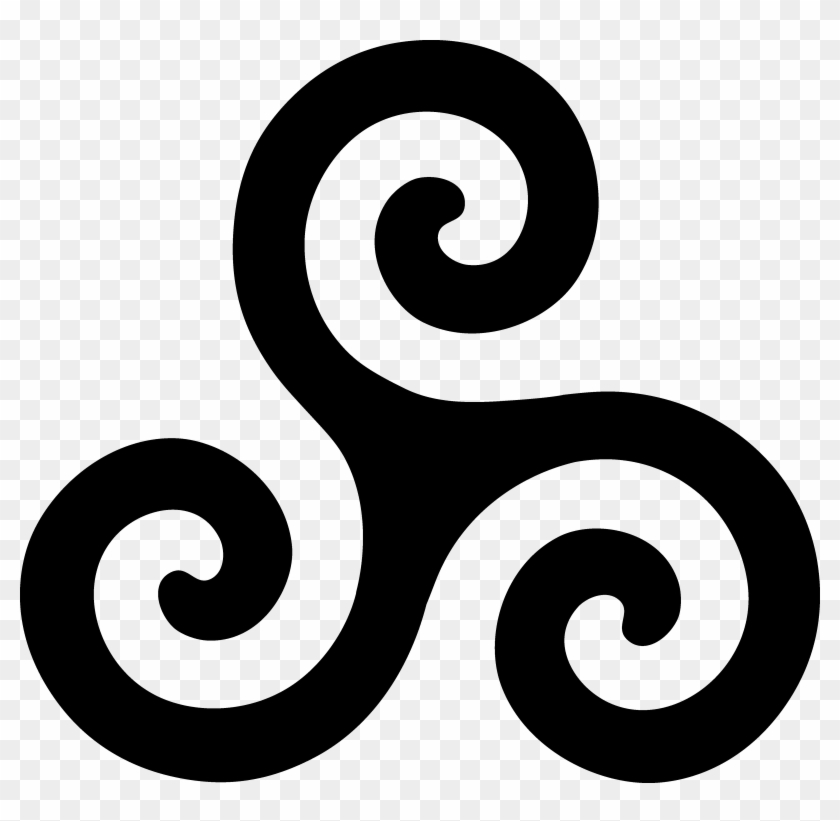 Black Triskelion Symbol - Teen Wolf Tumblr Background #830900