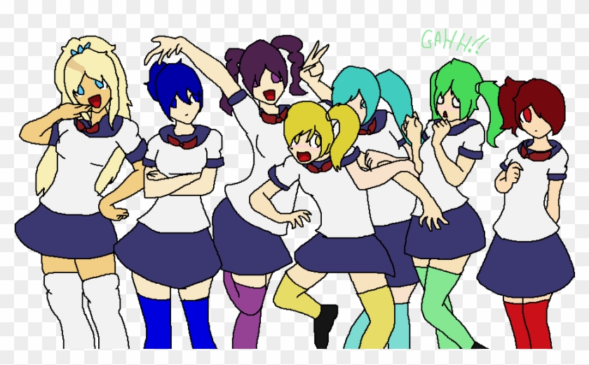 [yandere Simulator] Social Butterflies By Tiredjellyfish - Cartoon #830903