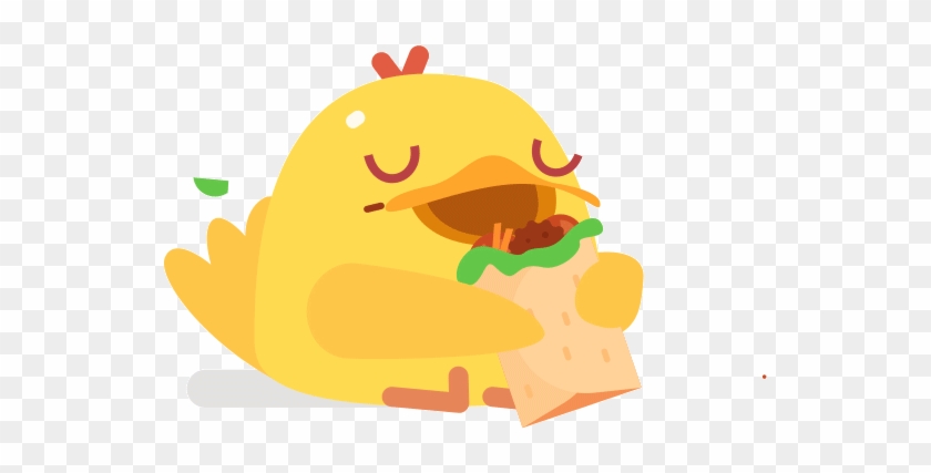 Duncan The Silly Duck Messages Sticker-2 - Illustration #831350