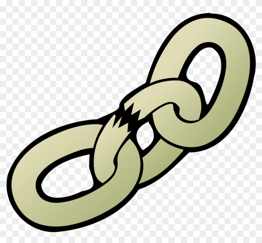 Broken Chain Clip Art At Clker Com Vector Clip Art - Chain Clipart #831520